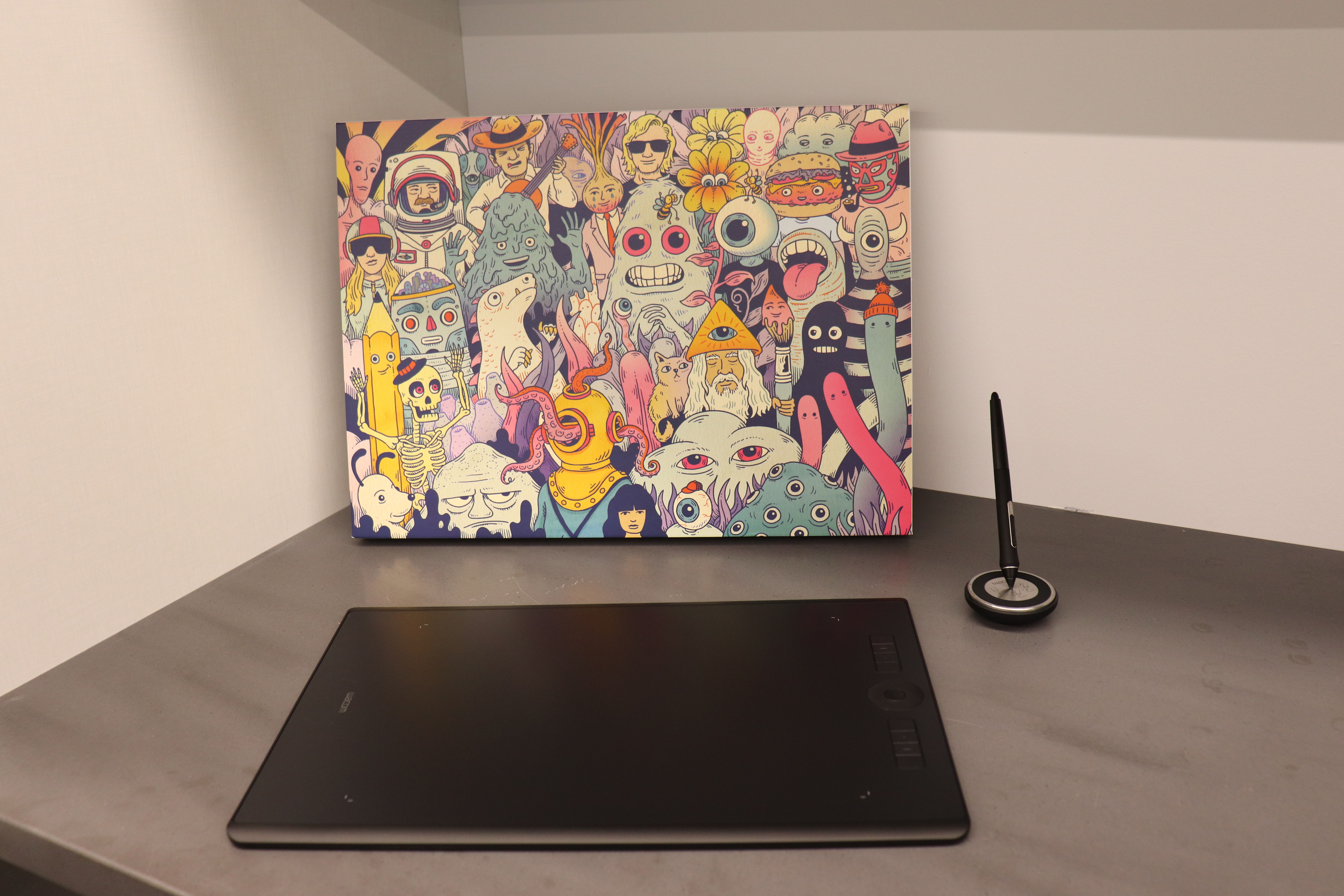 A Wacom drawing tablet available in the Makerspace. 