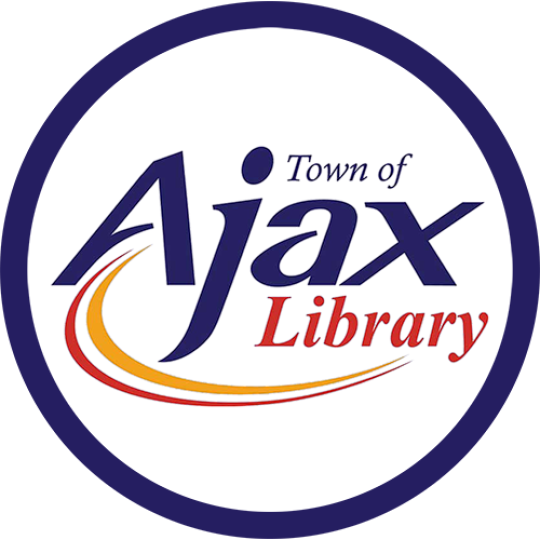 Ajax Public Library logo.